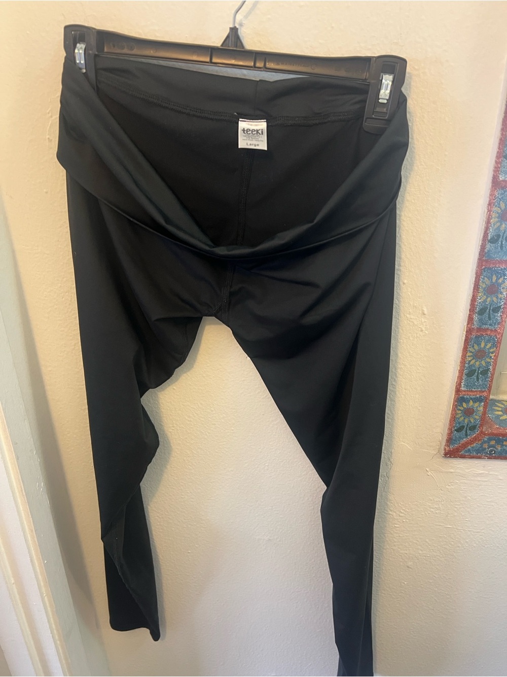teeki Black High-Waist Leggings